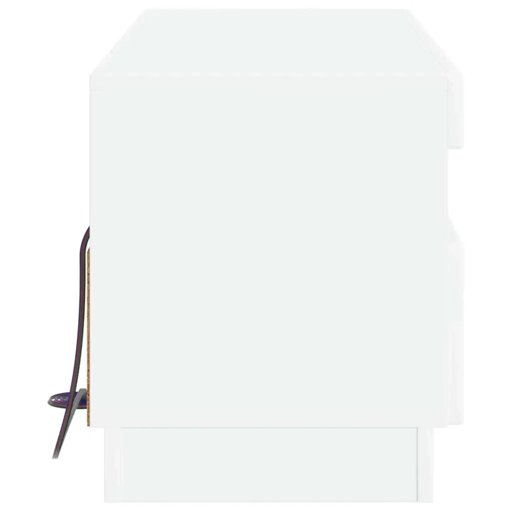 Mobile TV LED Bianco Legno ingegnerizzato 897435