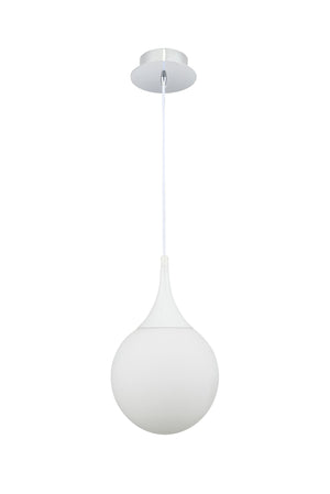 Lampada pendente Pendant in Metallo Dewdrop Bianco