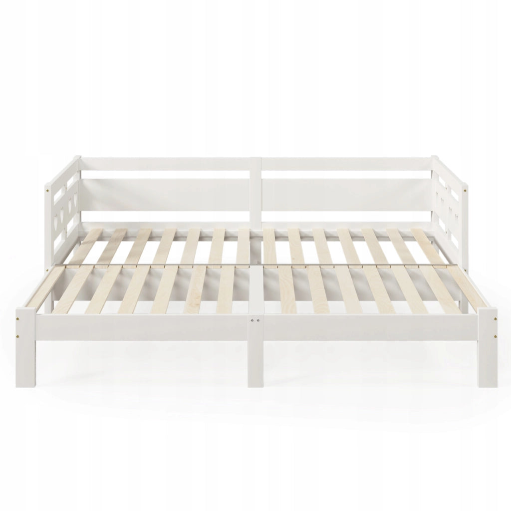 Letto a giorno/notte - Xylo - 90x200 - Bianco - Pino