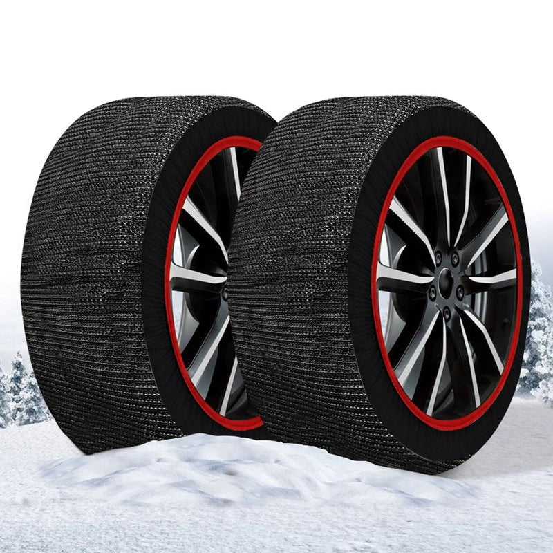 Calze da Neve Omologate Misura XXL per SUV Camper Auto 4x4 Veicoli Commerciali