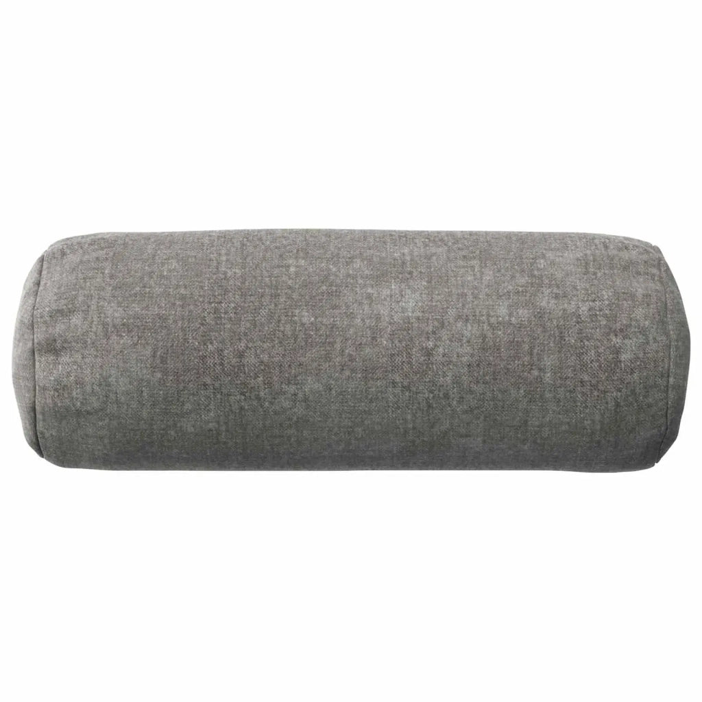 Federa 6 pz HEERLEN Grigio Scuro Ø 15 x 40 cm Tessuto Chenille 923280