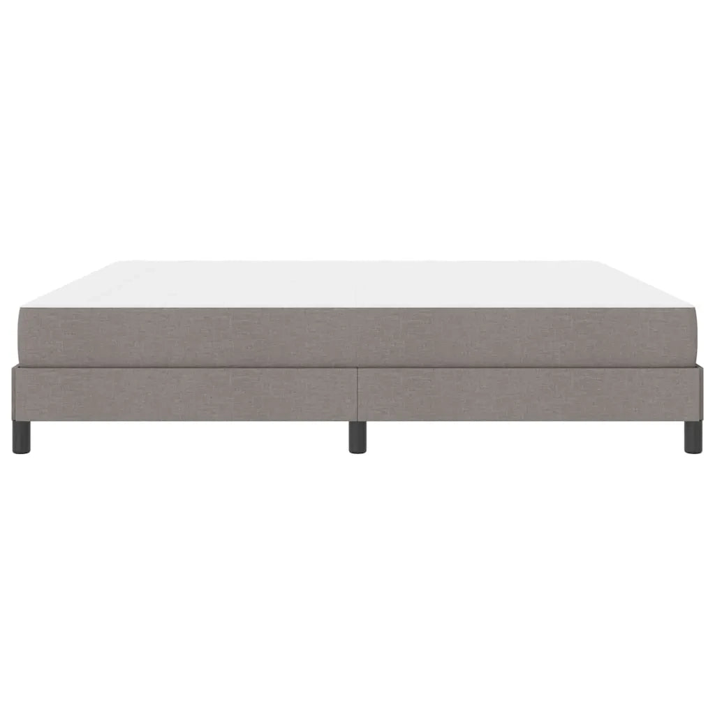 vidaXL Letto a molle con materasso Talpa 200 x 200 cm Tessuto