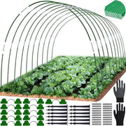 Tunnel per Letti Elevati - Set di 50 Curve per Tunnel - Curve per Tunnel in Acciaio - Set di Curve per Tunnel - Materiale Duraturo - Tunnel per Giardino
