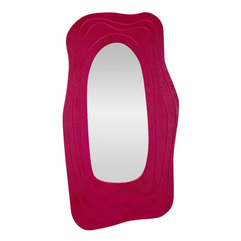 Specchio Da Muro Dafne Fuxia cm 90x4x165