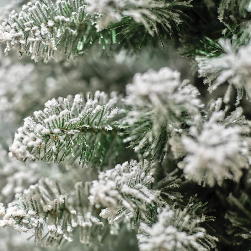 Albero di natale Pensil pine innevato 60 x H 210 cm