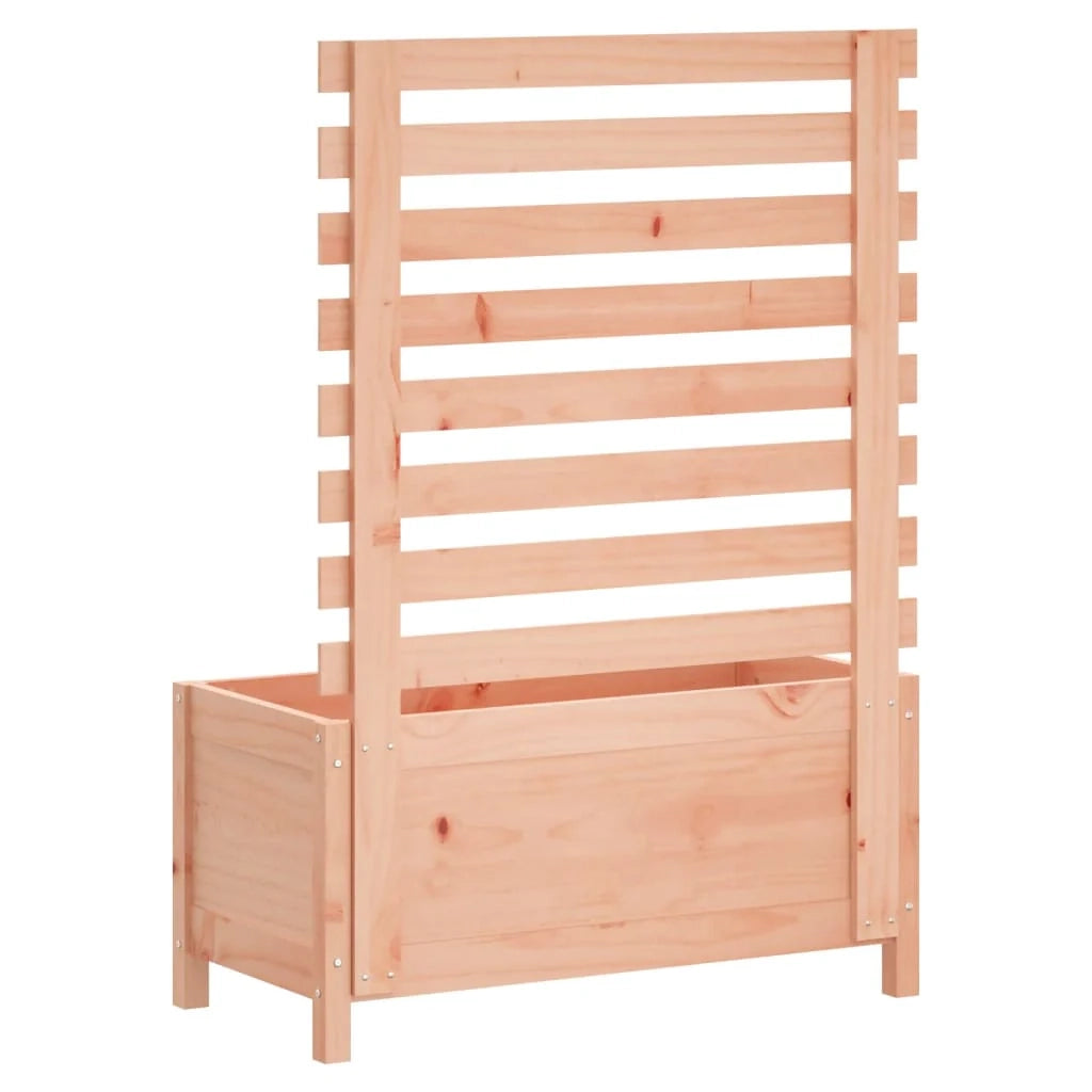 Aiuola rialzata/fioriera con supporto 79 x 39,5 x 114 cm abete Douglas massello marrone 02_0038219