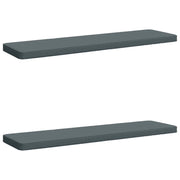 Cuscini per Panchina a 2 Pezzi VUGHT 2 pz 100% Poliestere Blu 951411