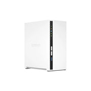 Qnap ts-233 server nas e di archiviazione tower arm cortex-a55 2 gb 0 tb qnap qts bianco - QNATS233