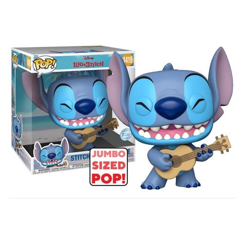 Funko 76786 pop animation disney lilo & stitch stitch w/ukulele 10 1