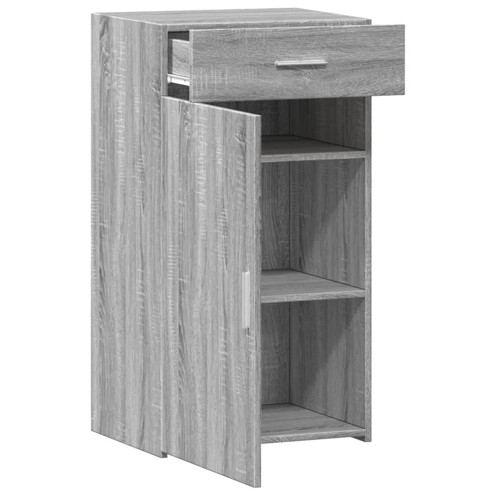 Credenza-Buffet-Armadio da cucina Grigio Sonoma 50x42,5x93 cm in Legno Multistrato 954485