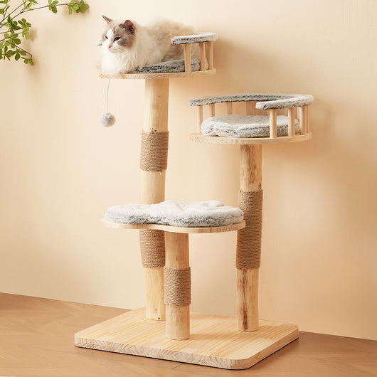 Tiragraffi-Xylo-98cm 3 piattaforme design nuvola