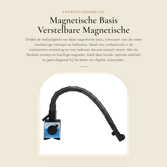 Sostegno Magnetico Adattabile - Flessibile e Resistente - Adatto per Display Digitale - Precisione e Facilità d'Uso -