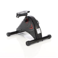 LUXTRI Mini cyclette elettrica 80W per allenamento braccia gambe Minibicicletta Trainer a pedali