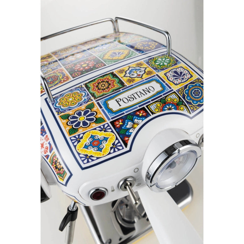Macchina da caffè Positano 850W - Serbatoio 0,9L - Filtro ½ tazze - Cappuccinatore