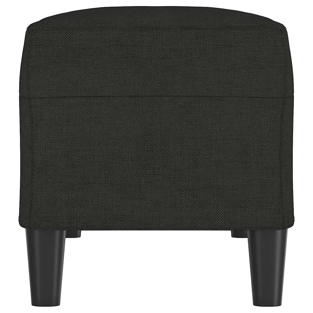 Panca Nera 100x35x41 cm in Tessuto