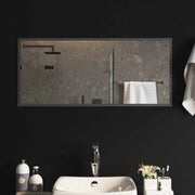 Specchio da bagno LED Trasparente 90 x 40 cm vetro temperato 42045819