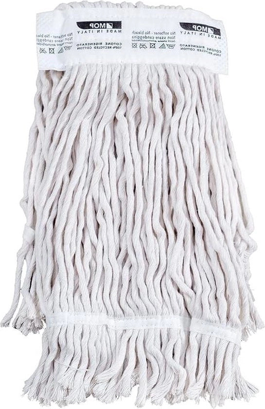 Moppi di cotone sostitutivi con fascia - 10 pezzi - 350 g