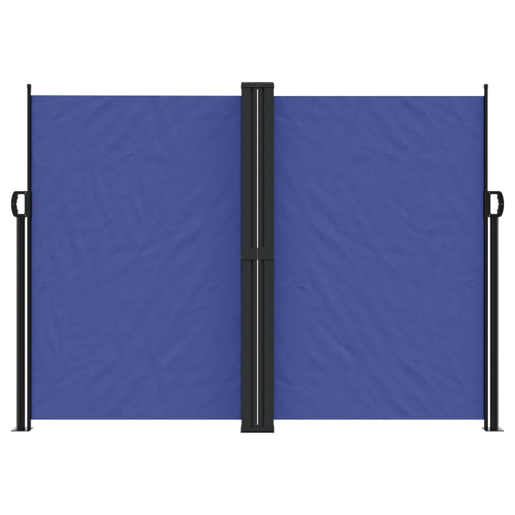 Tenda da Sole Laterale Retrattile Blu 180x1000 cm