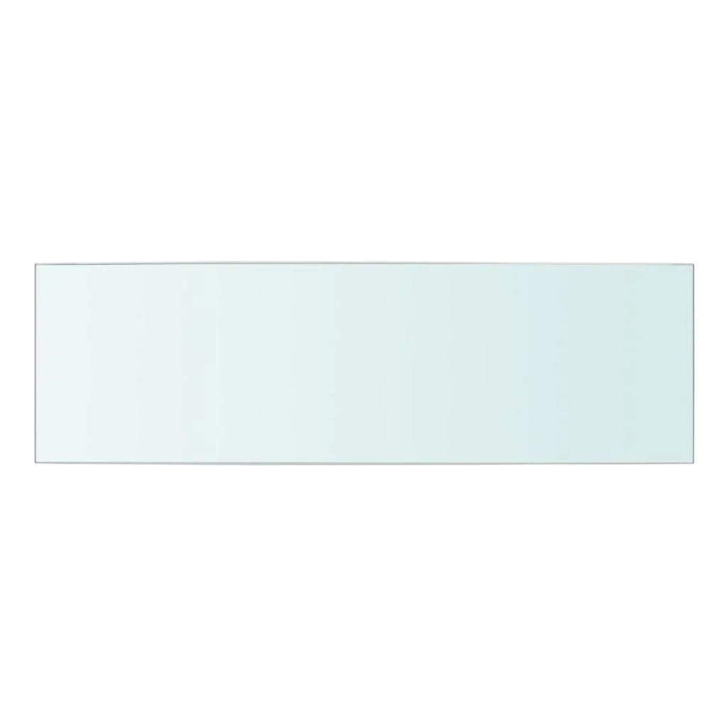Pannello ripiano in vetro trasparente 50 x 15 cm 2702183/2