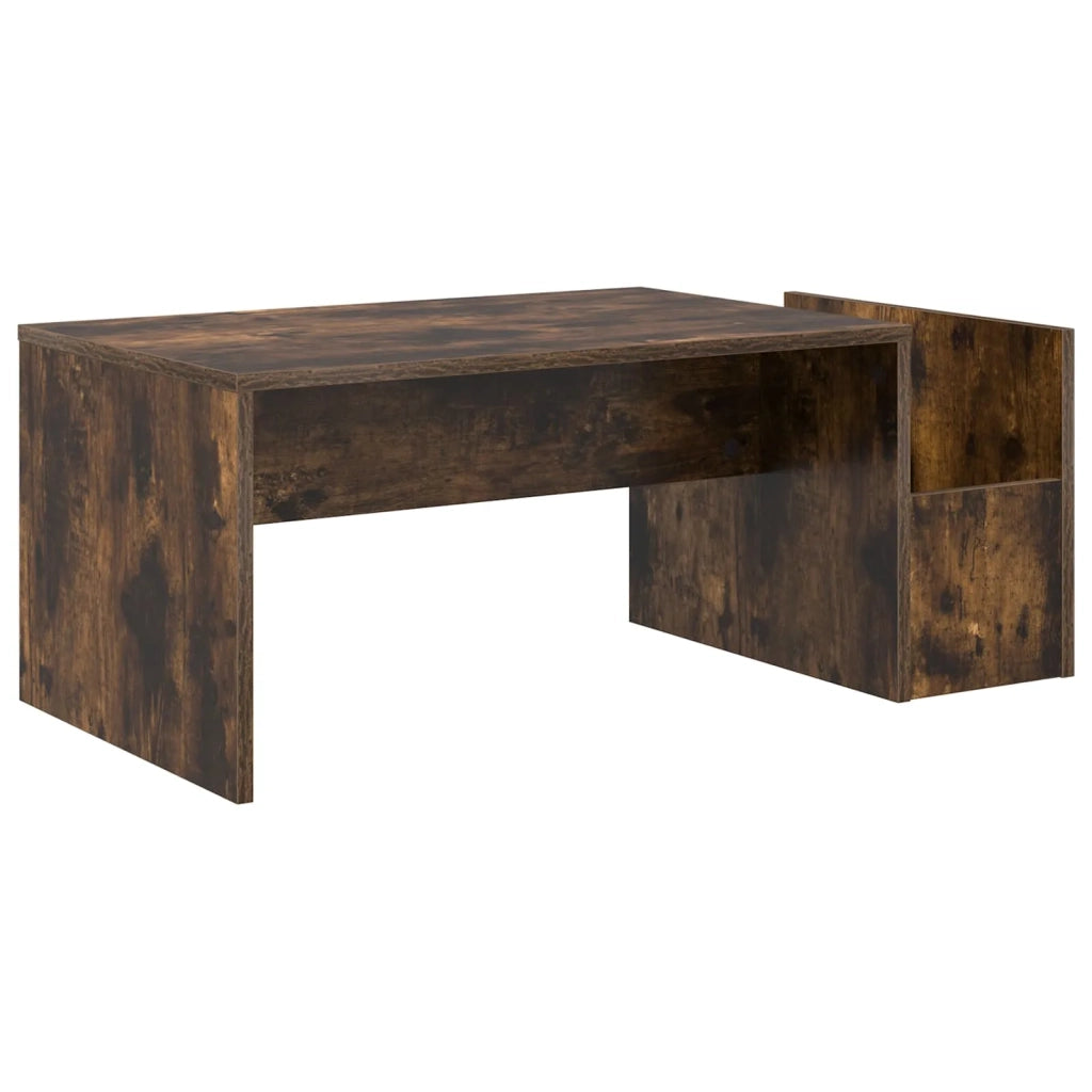 Tavolino da salotto | Tavolino da caff¨¨ | Tavolino da Soggiorno Rovere fum¨¦ 90 x 45 x 35 cm