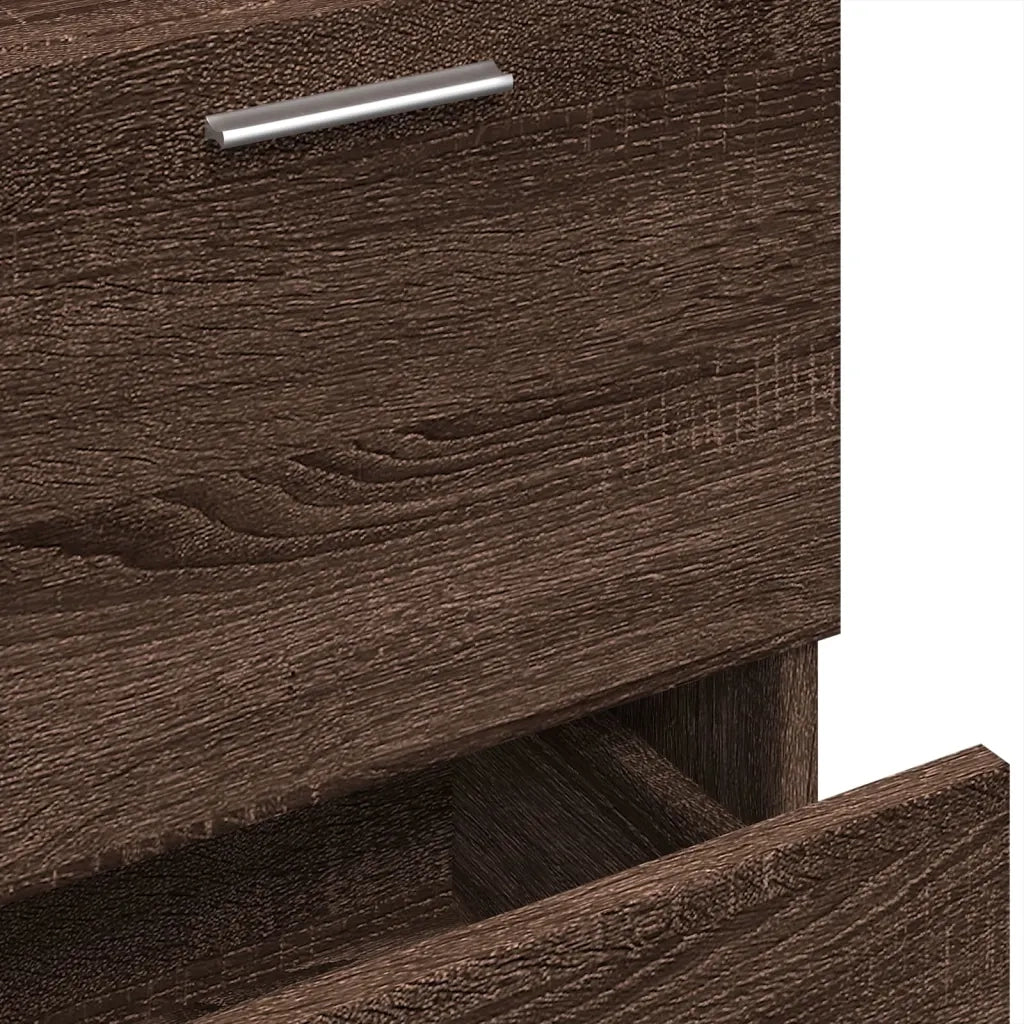 Mobile Lavabo Rovere Marrone 40x37x59 cm in Truciolare