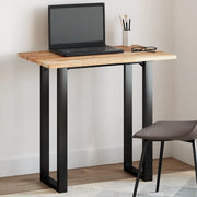 vidaXL Piano Tavolo Rettangolare 100x50x2cm Legno Massello di Acacia