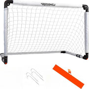 Pallone da calcio per bambini - 115 cm x 80 cm - Bianco - Ripiegabile - Indoor/Outdoor - Natale - Giocattolo da calcio