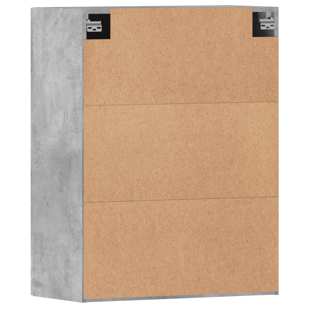 Armadietti a Parete 2 pz Grigio Cemento in Legno Multistrato CFW4715577