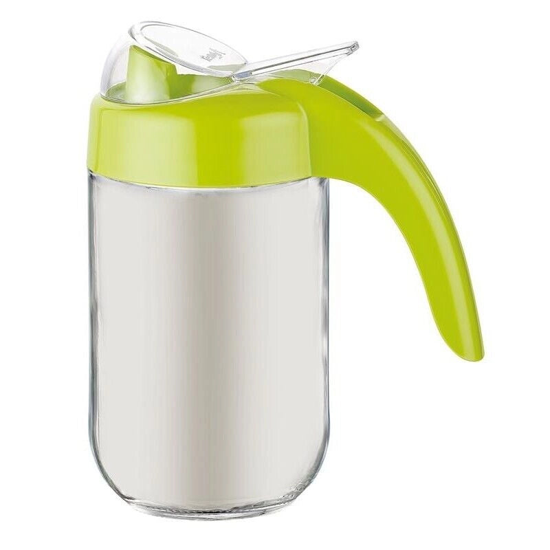 OLIERA CON SALVAGOCCIA IN VETRO CAPIENZA 0,66 CL TAPPO IN PLASTICA VERDE