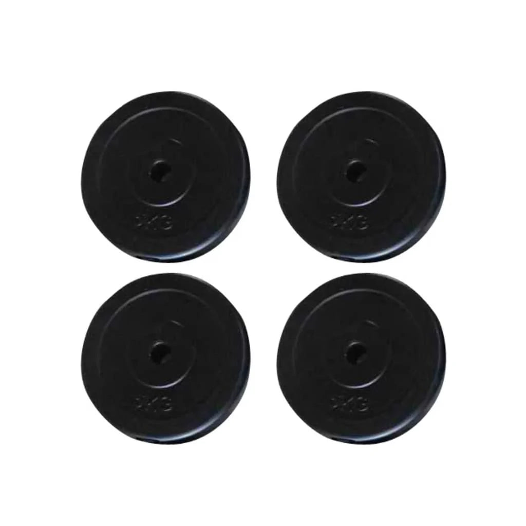Disco con manubri da 4 pezzi pesi da 20 kg per allenamento della forza e fitness (02_0000762)