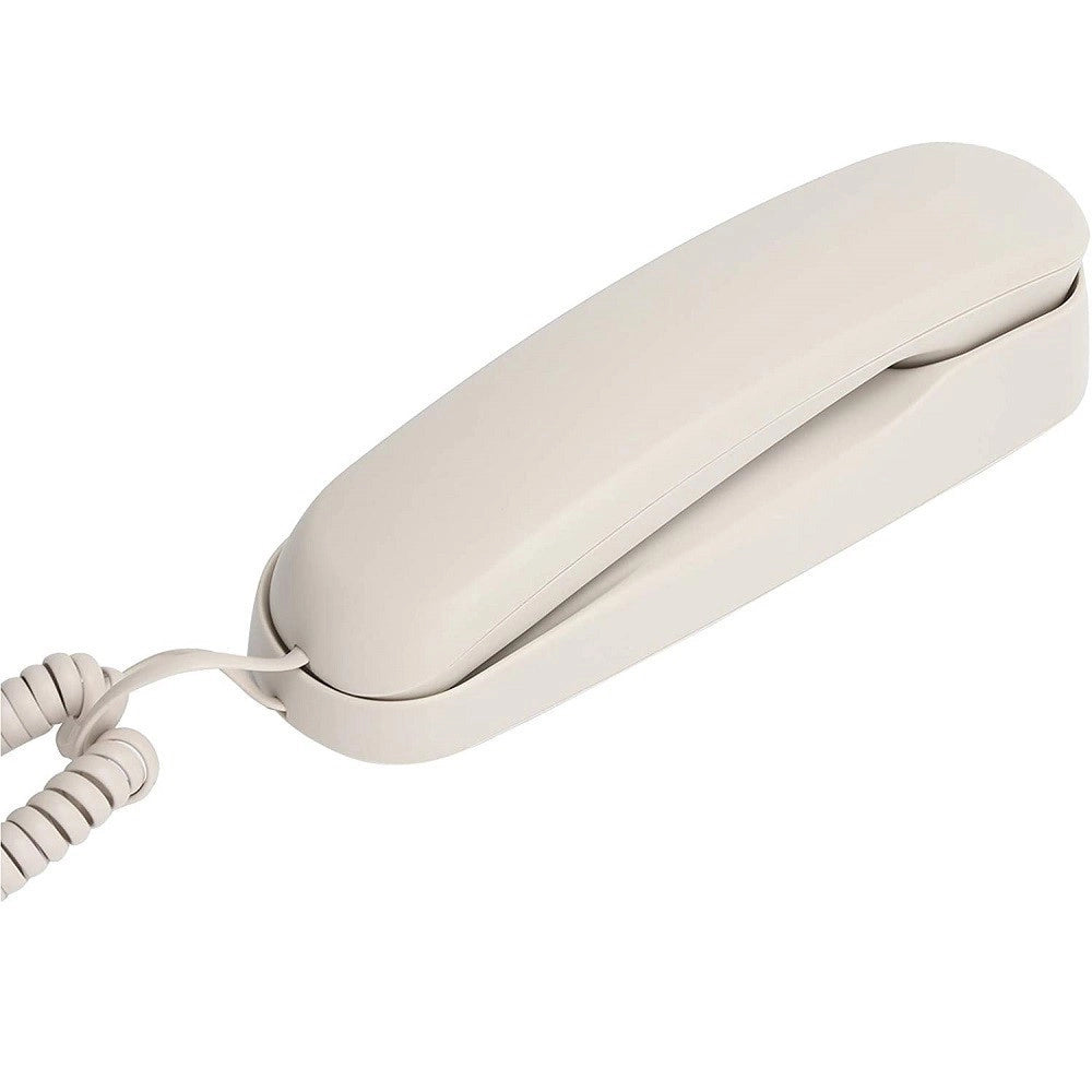 Trade Shop - Mini Telefono Fisso Con Filo Linea Fissa Classico Da Parete Ufficio Famiglia -