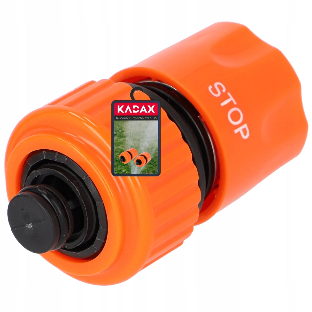 Raccordo rapido KADAX da 3/4 di pollice per tubo da giardino, per un'irrigazione efficace.