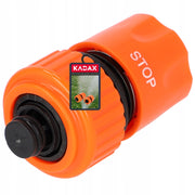Raccordo rapido KADAX da 3/4 di pollice per tubo da giardino, per un'irrigazione efficace.