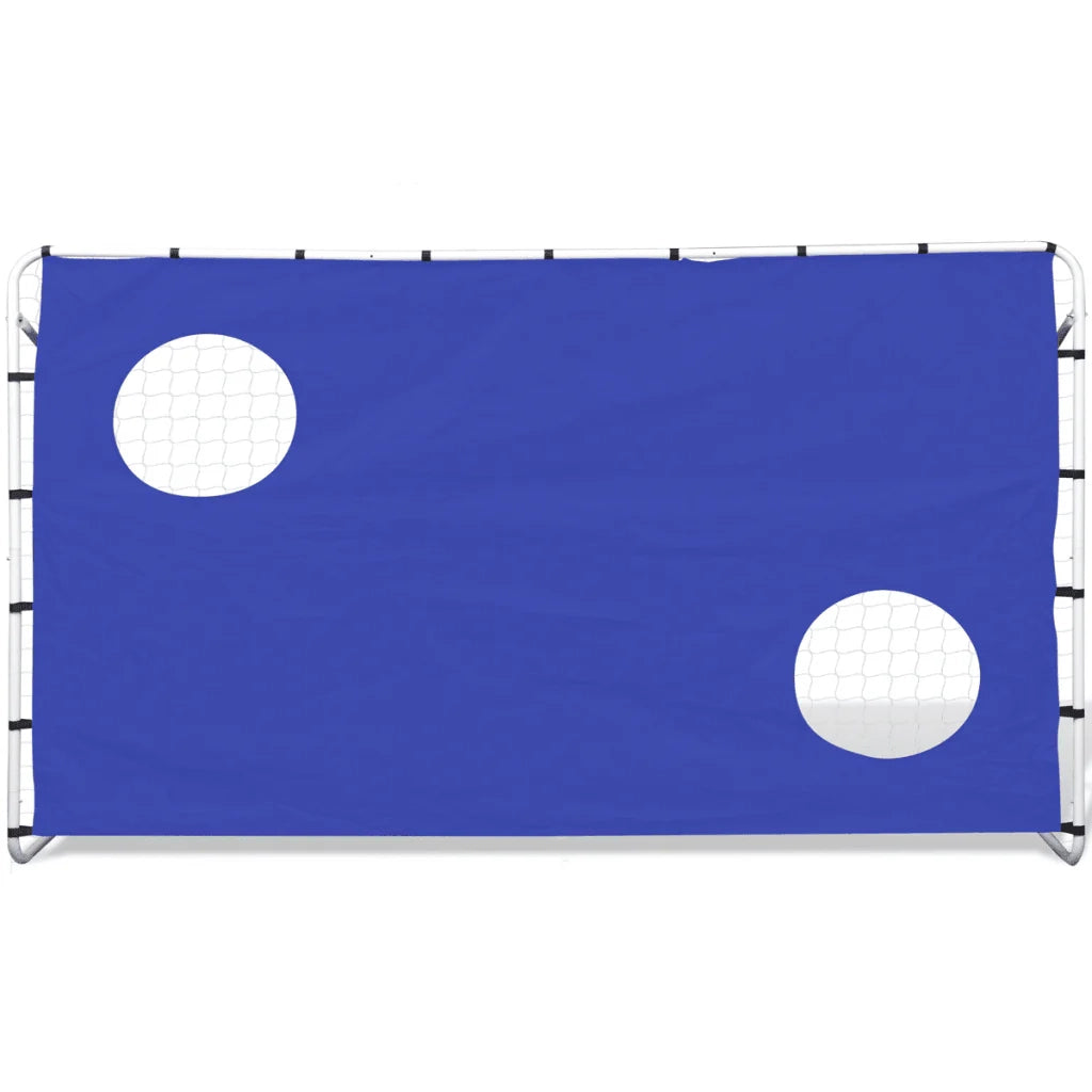 Porta da calcio con bersagli 240 x 92 x 150 cm 0702065