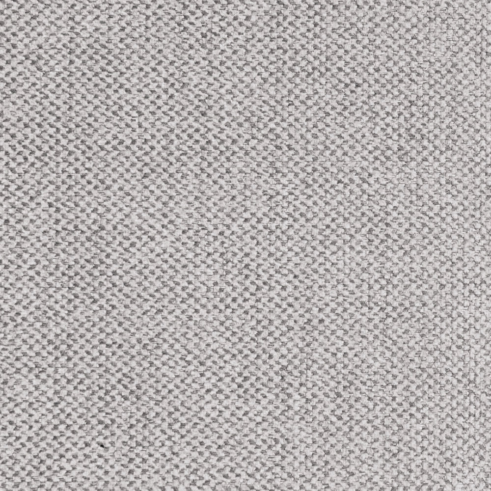 Poggiapiedi in poliestere grigio chiaro con gambe in legno Camera da letto Soggiorno Accessori per sedersi