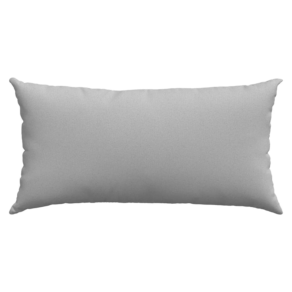 Cuscini da Divano 2 pcs Grigio Nuvola 80 x 40 cm Tessuto