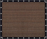 Tendal di Ombra, Schermo di Protezione dalla Luce del Sole, Rete di Ombra per Giardino, Tela di Schermo per Balcone, Copertura per Patio, Pergola, Luogo di Riparo (3*8m) - marrone