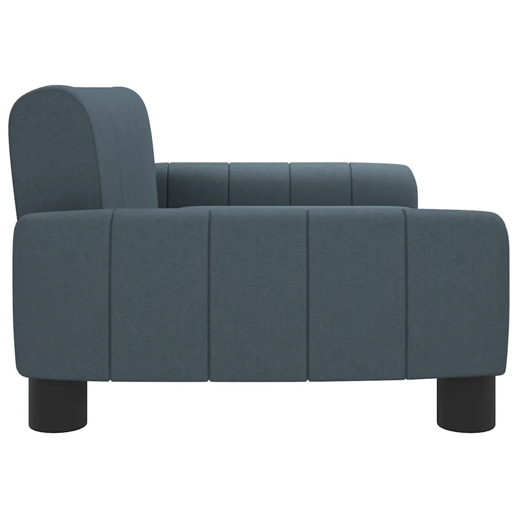 Lettino per Cani Grigio Scuro 70x45x30 cm in Tessuto 171859