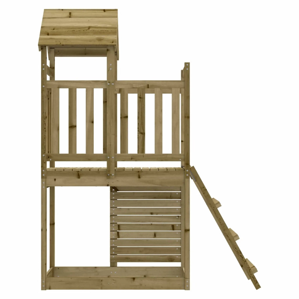 Torre da Gioco Marrone Legno Impregnato Solido 3417204