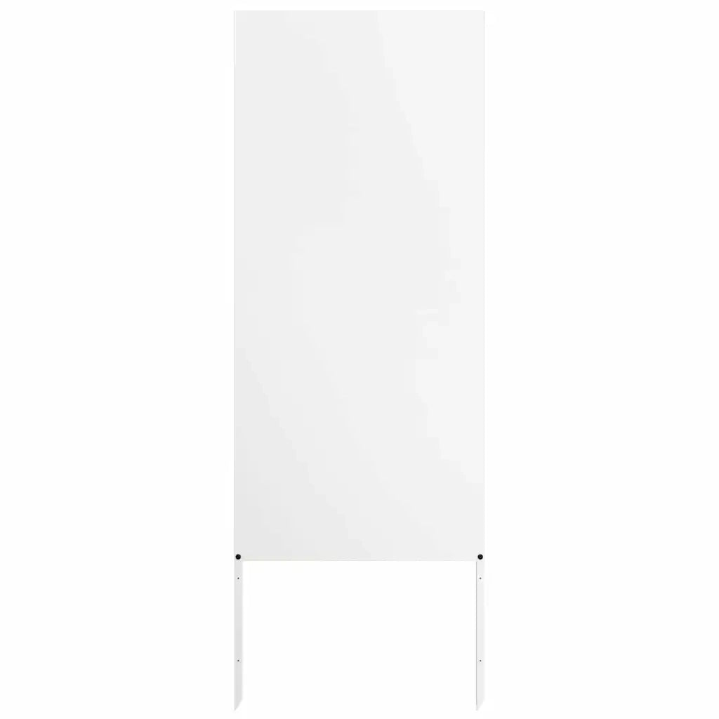 vidaXL Pannello Decorativo da Giardino Altro Bianco 50 x 140 cm
