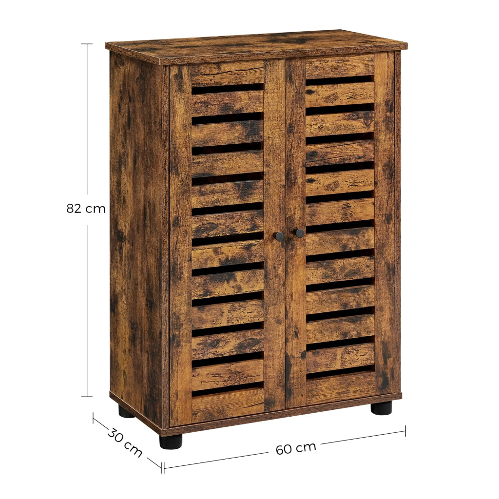 Mobiletto da bagno VALORA rustico marrone per organizzare lo spazio BBK142X01V1