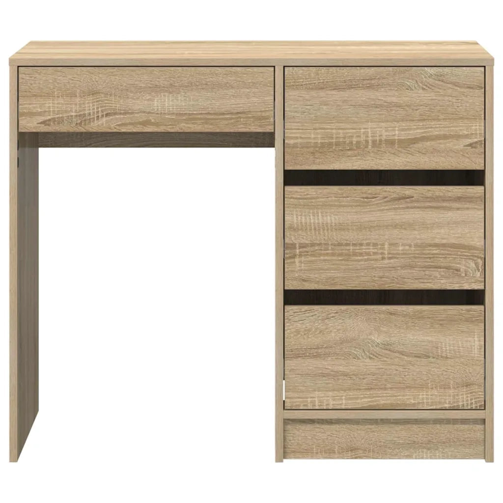 Scrivania | Tavolo da Ufficio Rovere Sonoma 90 x 37.5 x 75 cm Legno multistrato