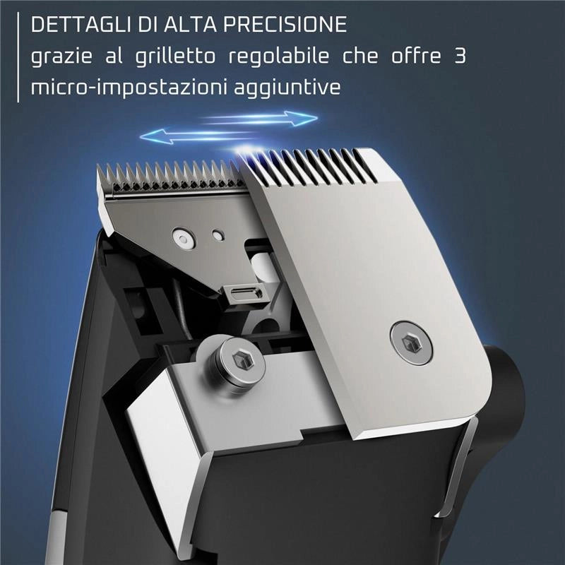 ROWENTA TN1603 TAGLIACAPELLI CON LAME IN ACCIAIO INOX CON 4 PETTININI