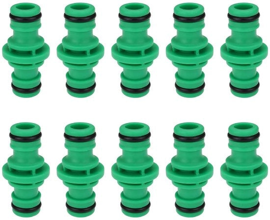 Connettori per tubi da giardino da 10 pezzi, 16 mm per pistole d'acqua e tubi