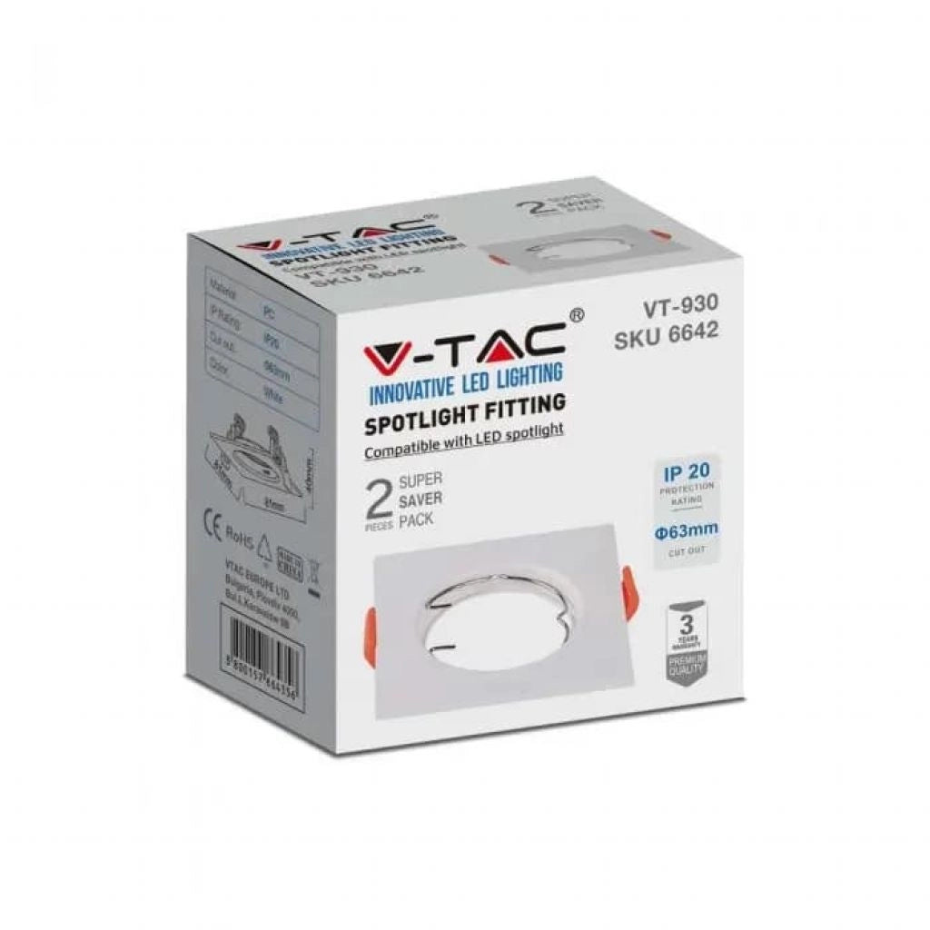 GU10 CONTTENTI SEQUATTO BIANCO