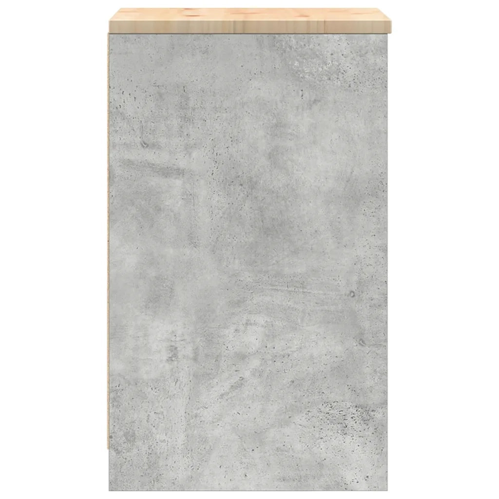 Armadietto da Garage Grigio cemento 40x51x85 cm CFW2152313