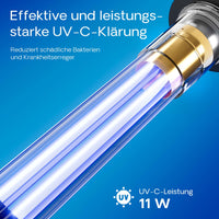 Filtro UV per fontana CUF-4800 4500 l/h Prevalenza 4 m Lampada UVC 11 W