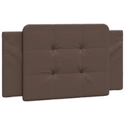 Cuscino Testiera Zadar Marrone 100 cm in Similpelle CFW9939533