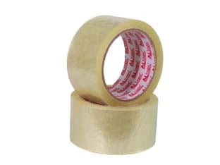 NASTRO IMBALLO RUMOROSO TRASPARENTE- - mt.66 - mm.50h. spess. 43 micron - 36 pezzi FEUDO