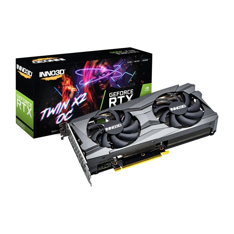 Inno3D GEFORCE RTX 3060 TWIN X2 OC NVIDIA 12 GB GDDR6